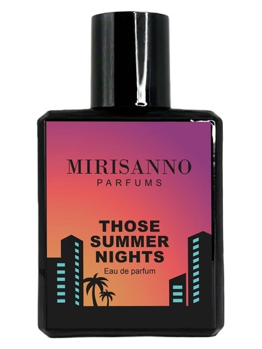 Mirisanno Parfums Those Summer Nights fragrance bottle