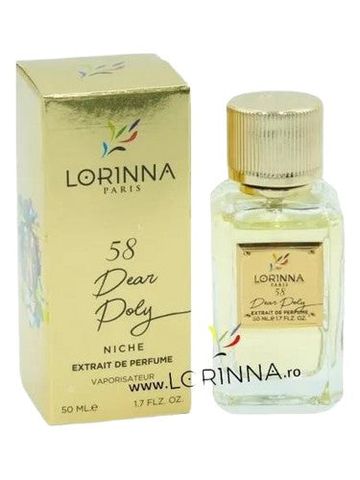 Lorinna Paris Dear Poly fragrance bottle