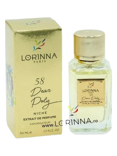 Lorinna Paris Dear Poly fragrance bottle