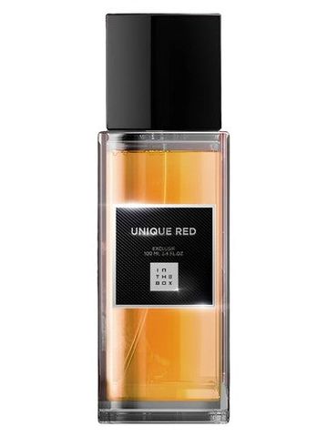In The Box Unique Red fragrance bottle