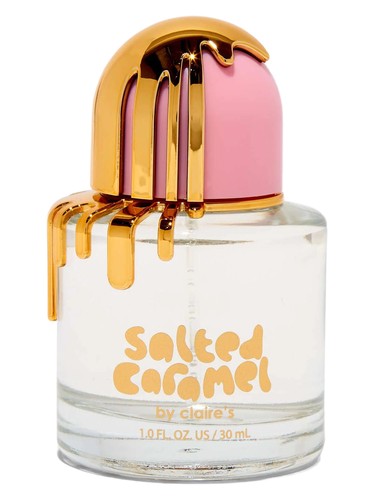 Claire's Salted Caramel fragrance bottle