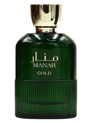 Athoor Al Alam Manar Gold fragrance bottle
