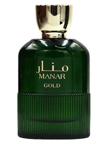 Athoor Al Alam Manar Gold fragrance bottle