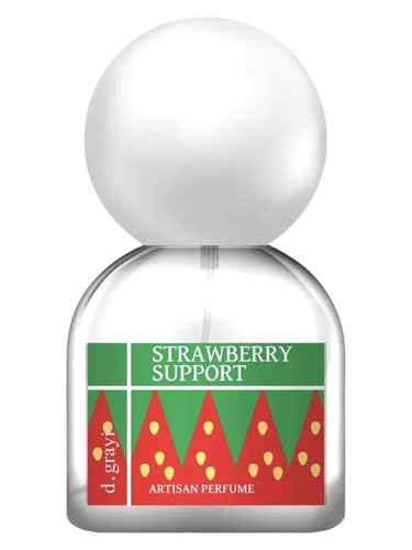 d.grayi Strawberry Support fragrance bottle