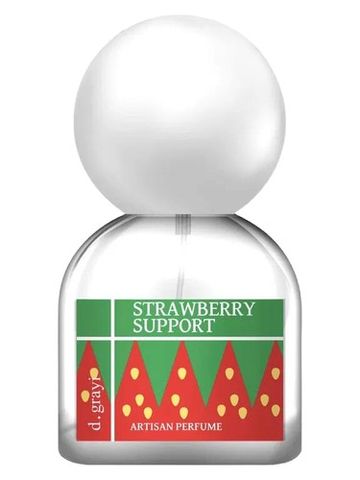 d.grayi Strawberry Support fragrance bottle