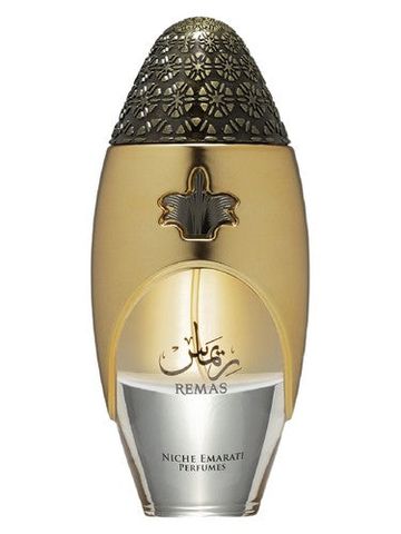 Lattafa Perfumes Remas fragrance bottle