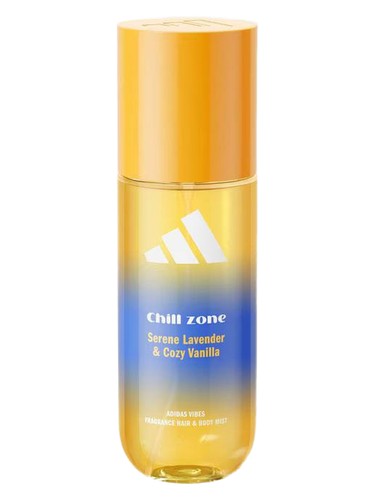 Adidas Chill Zone Hair & Body Mist fragrance bottle