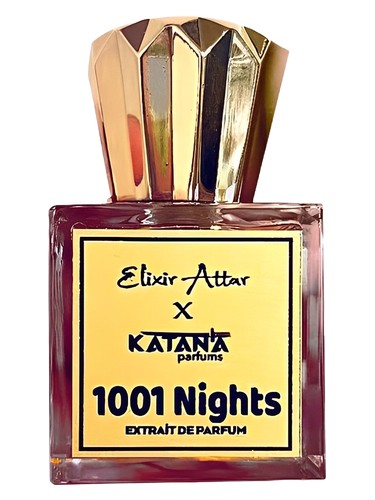 Katana Parfums 1001 Nights fragrance bottle
