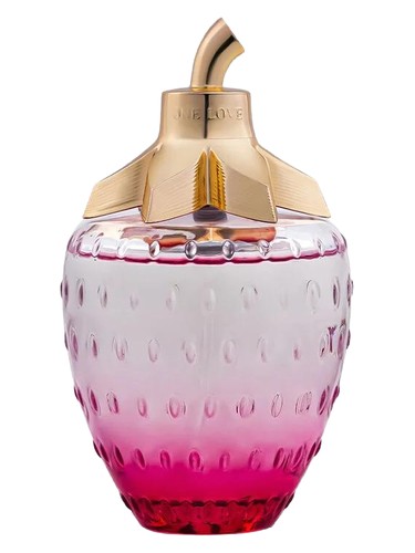 One Love Strawberry fragrance bottle