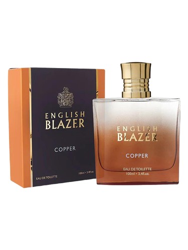 English Blazer Copper fragrance bottle