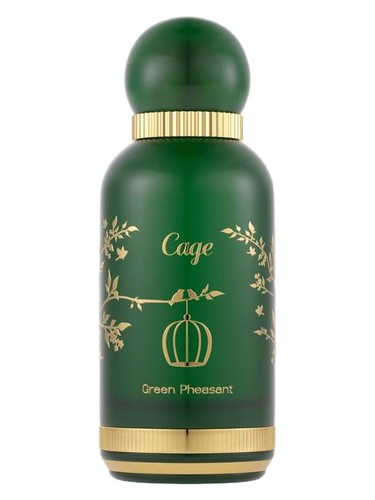 Cage Green Physant fragrance bottle