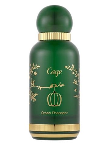Cage Green Physant fragrance bottle