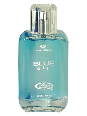 ALREHAB PERFUMES Blue fragrance bottle