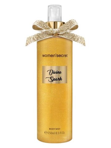 Women Secret Divine Spark Body Mist fragrance bottle