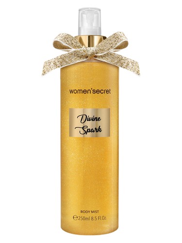 Women Secret Divine Spark Body Mist fragrance bottle