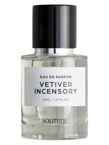 Solitude Vetiver Incensory fragrance bottle