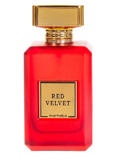 Marhaba Arabic Essence Red Velvet fragrance bottle