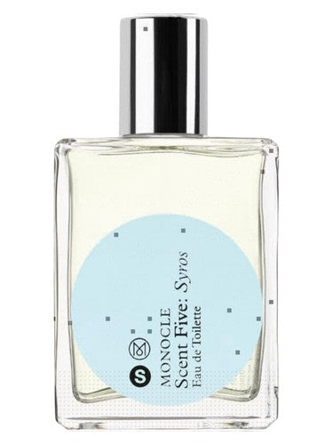Comme des Garcons Monocle Scent Five: Syros fragrance bottle