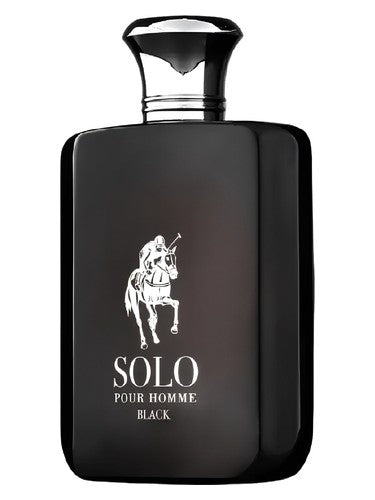 Fragrance World Solo Black fragrance bottle