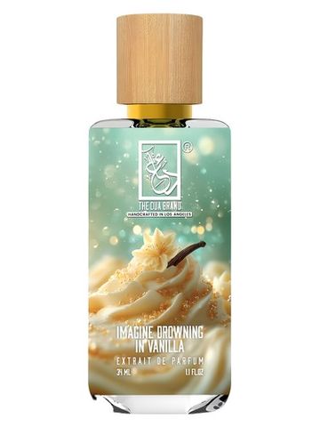The Dua Brand Imagine Drowning in Vanilla fragrance bottle