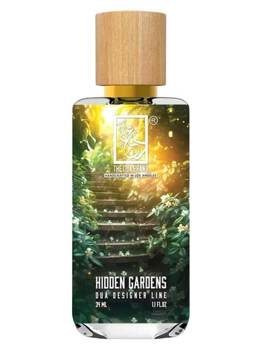 The Dua Brand Hidden Gardens fragrance bottle
