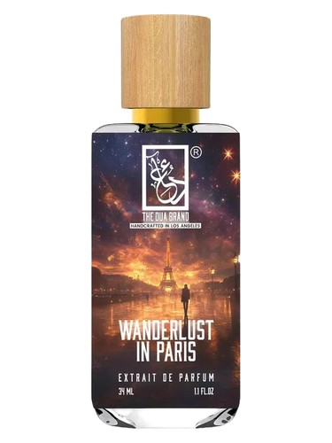 The Dua Brand Wanderlust in Paris fragrance bottle