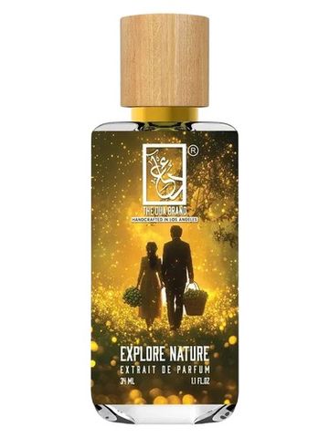 The Dua Brand Explore Nature fragrance bottle