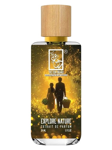 The Dua Brand Explore Nature fragrance bottle