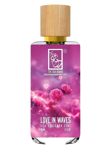 The Dua Brand Love in Waves fragrance bottle