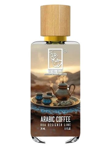 The Dua Brand Arabic Coffee fragrance bottle