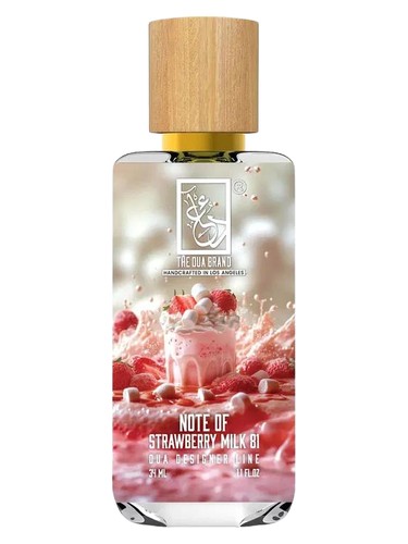 The Dua Brand Note of Strawberry Milk 81 fragrance bottle