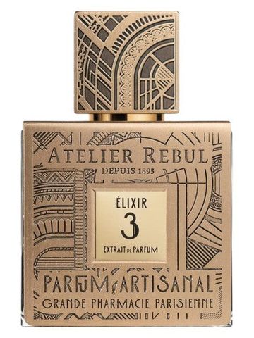 Atelier Rebul Parfum Artisanal Elixir 3 fragrance bottle