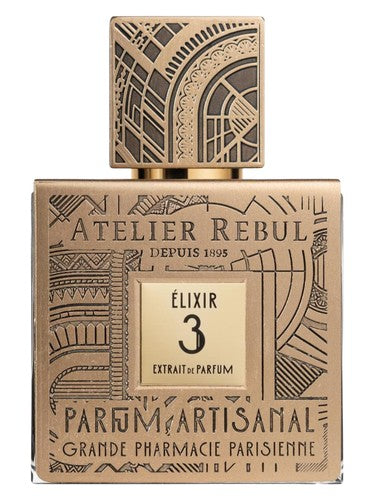 Atelier Rebul Parfum Artisanal Elixir 3 fragrance bottle