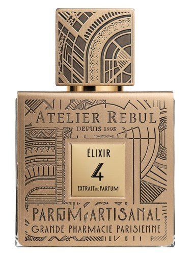 Atelier Rebul Parfum Artisanal Elixir 4 fragrance bottle
