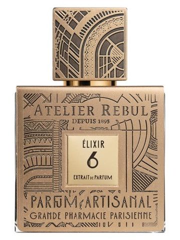 Atelier Rebul Parfum Artisanal Elixir 6 fragrance bottle