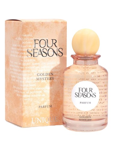 Unique Art Parfum Four Seasons Golden Mystery fragrance bottle