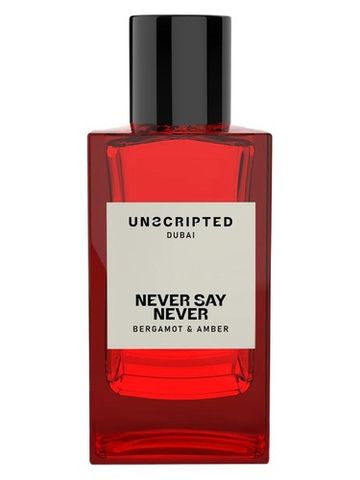 Unscripted Never Say Never fragrance bottle