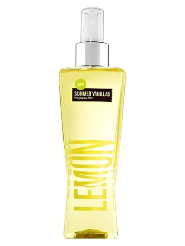 Bath & Body Works Summer Vanillas Lemon fragrance bottle