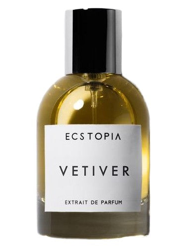 Ecstopia Vetiver fragrance bottle