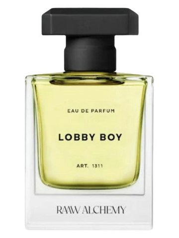 RAAW Alchemy Lobby Boy fragrance bottle
