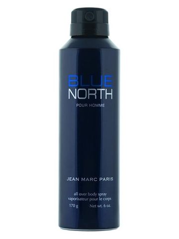 Jean Marc Paris Bleu North Body Spray fragrance bottle