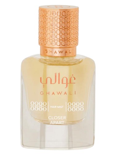 Ghawali Closer Apart Hair Mist fragrance bottle