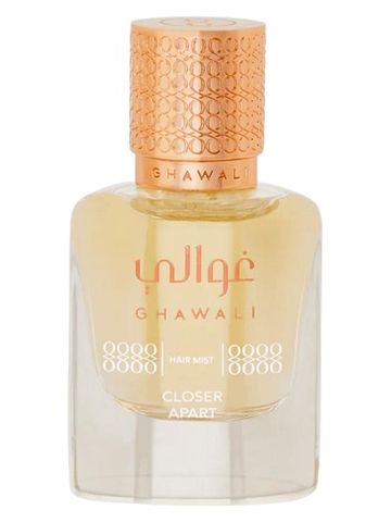 Ghawali Closer Apart Hair Mist fragrance bottle