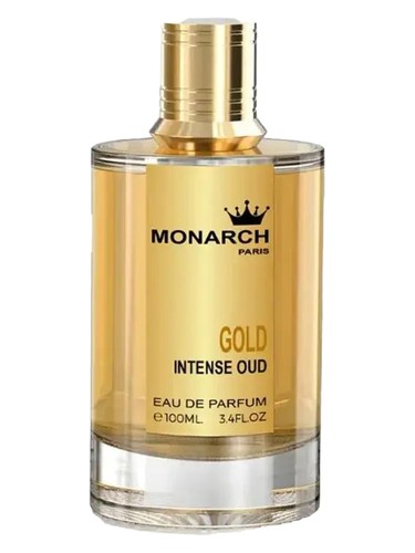 Milestone Perfumes Monarch Gold Intense Oud fragrance bottle