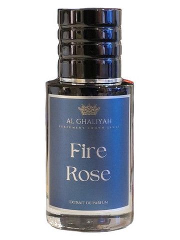 Al Ghaliyah Fire Rose fragrance bottle