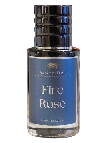 Al Ghaliyah Fire Rose fragrance bottle