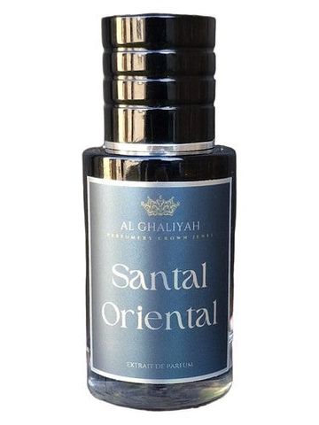 Al Ghaliyah Santal Oriental fragrance bottle