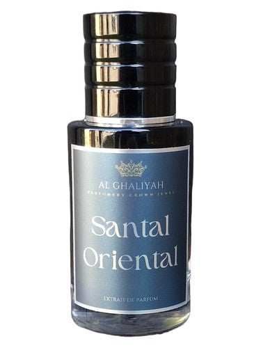 Al Ghaliyah Santal Oriental fragrance bottle