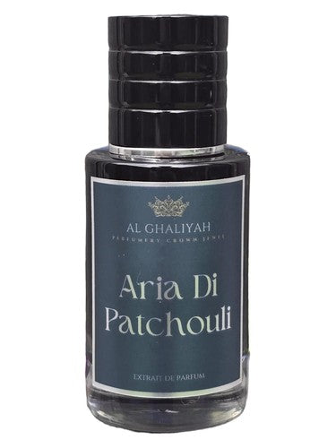 Al Ghaliyah Aria di Patchouli fragrance bottle