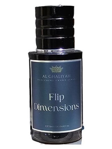 Al Ghaliyah Flip Dimensions fragrance bottle